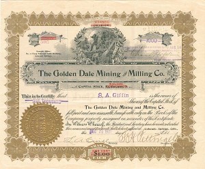 Golden Dale Mining and Milling Co.